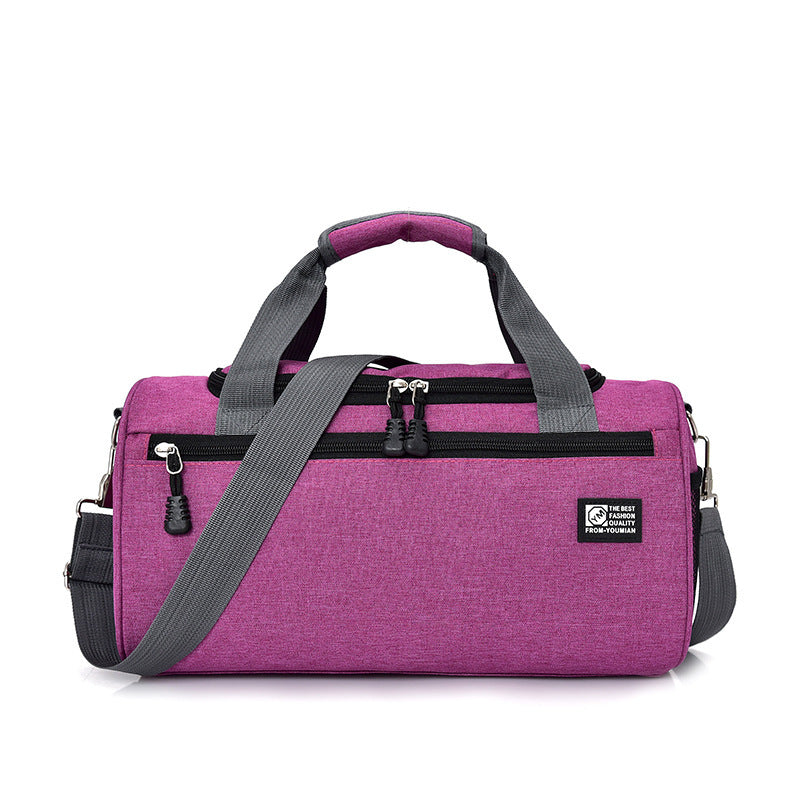 Waterproof Sports Cylinder Gym Bag