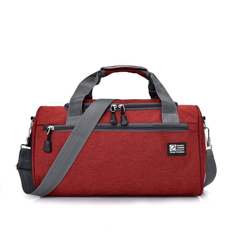 Waterproof Sports Cylinder Gym Bag
