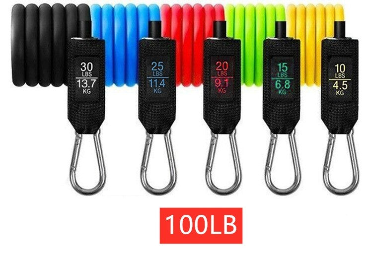 Portable Fitness Rally Resistance Bands Set
