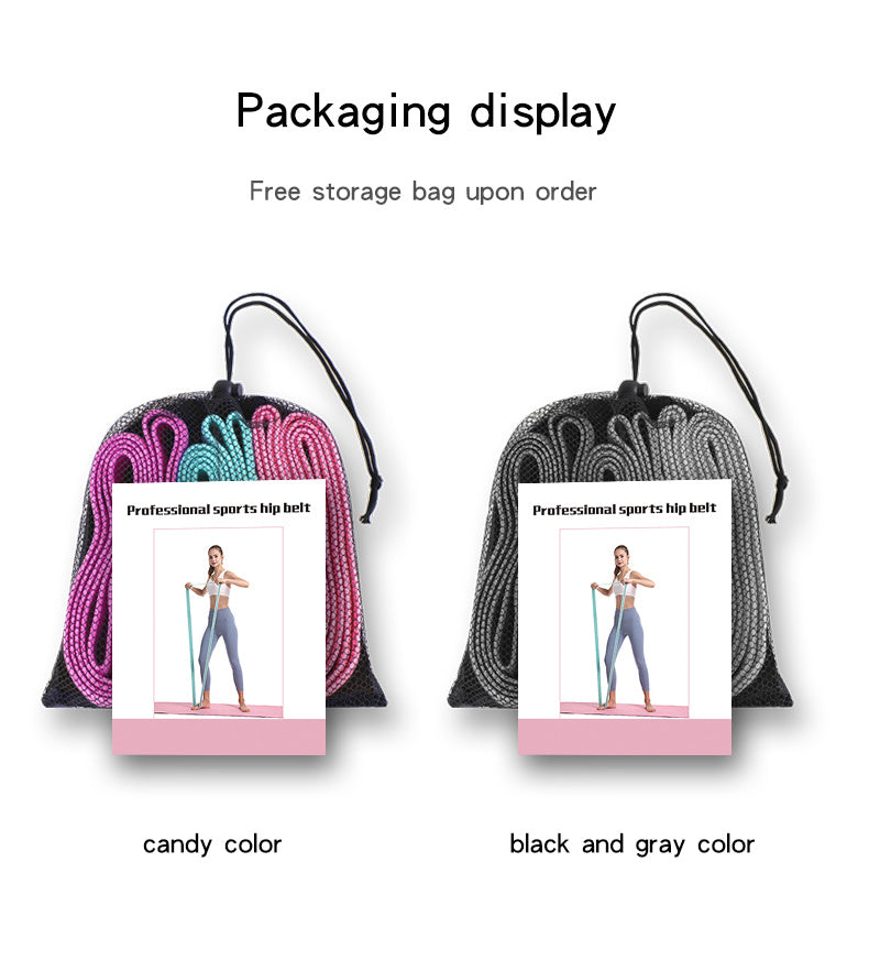 Two storage bags with colorful laces and product display cards on a white background.